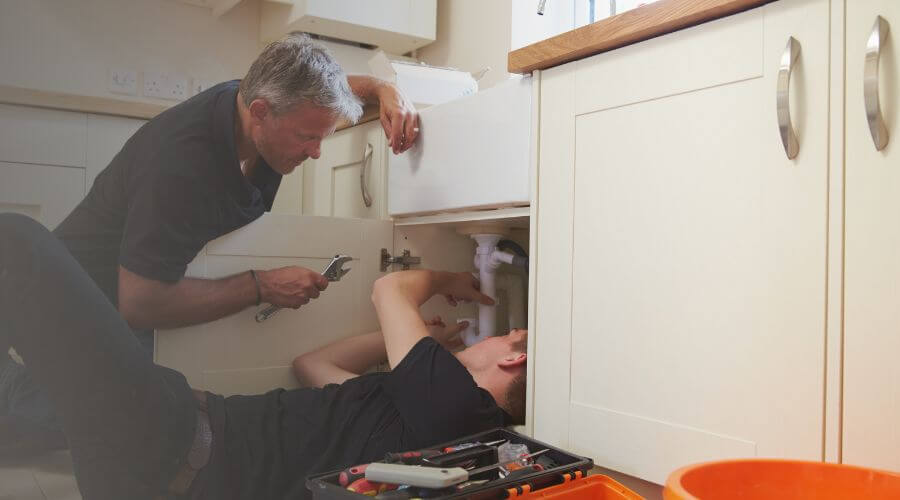 Professional burst pipe repair services in Dow, IL